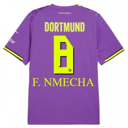 Fodboldtøj Borussia Dortmund F. Nmecha 8 Tredjetrøje 2026-27 Fodboldtøj Borussia Dortmund F. Nmecha 8 Tredjetrøje 2026-27