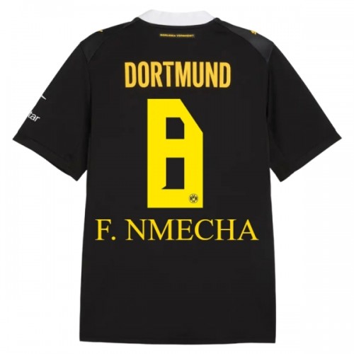 Fodboldtøj Borussia Dortmund F. Nmecha 8 Udebanetrøje 2026-27 Fodboldtøj Borussia Dortmund F. Nmecha 8 Udebanetrøje 2026-27