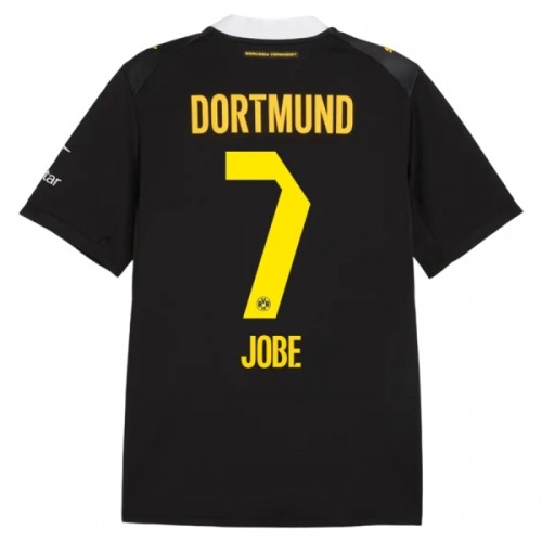 Fodboldtøj Borussia Dortmund Jobe 7 Udebanetrøje 2026-27 Fodboldtøj Borussia Dortmund Jobe 7 Udebanetrøje 2026-27