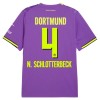 Fodboldtøj Borussia Dortmund N. Schlotterbeck 4 Tredjetrøje 2026-27 Fodboldtøj Borussia Dortmund N. Schlotterbeck 4 Tredjetrøje 2026-27