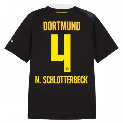 Fodboldtøj Borussia Dortmund N. Schlotterbeck 4 Udebanetrøje 2026-27 Fodboldtøj Borussia Dortmund N. Schlotterbeck 4 Udebanetrøje 2026-27