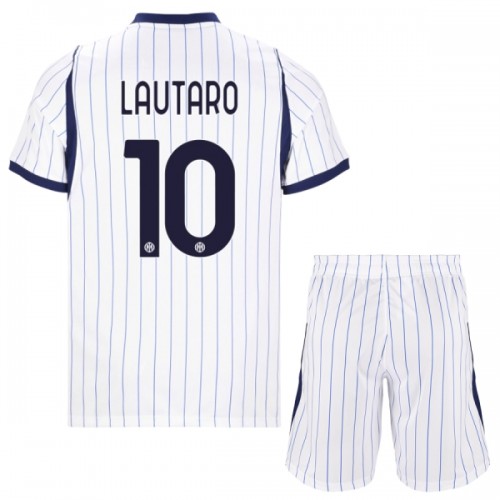 Fodboldsæt Inter Milan Lautaro 10 Udebanetrøje 2026-27 TIL Børn Fodboldsæt Inter Milan Lautaro 10 Udebanetrøje 2026-27 TIL Børn