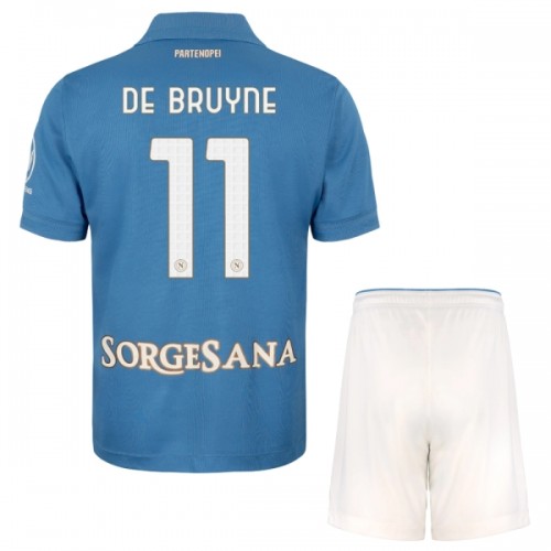 Fodboldsæt Napoli De Bruyne 11 Hjemmebanetrøje 2026-27 TIL Børn Fodboldsæt Napoli De Bruyne 11 Hjemmebanetrøje 2026-27 TIL Børn
