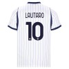 Fodboldtøj Inter Milan Lautaro 10 Udebanetrøje 2026-27