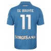 Fodboldtøj Napoli De Bruyne 11 Hjemmebanetrøje 2026-27