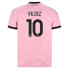 Fodboldtøj Juventus Yildiz 10 Udebanetrøje 2026-27 Fodboldtøj Juventus Yildiz 10 Udebanetrøje 2026-27