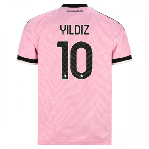 Fodboldtøj Juventus Yildiz 10 Udebanetrøje 2026-27 Fodboldtøj Juventus Yildiz 10 Udebanetrøje 2026-27