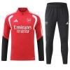 Arsenal Trænings Sweatshirt 2026-27 Kvart-Zip Rød Arsenal Trænings Sweatshirt 2026-27 Kvart-Zip Rød