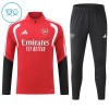 Arsenal Trænings Sweatshirt 2026-27 Kvart-Zip Rød TIL Børn Arsenal Trænings Sweatshirt 2026-27 Kvart-Zip Rød TIL Børn