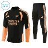 Arsenal Trænings Sweatshirt 2026-27 Kvart-Zip Sort TIL Børn Arsenal Trænings Sweatshirt 2026-27 Kvart-Zip Sort TIL Børn