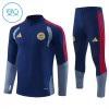 FC Bayern München Trænings Sweatshirt 2026-27 Kvart-Zip Blå TIL Børn FC Bayern München Trænings Sweatshirt 2026-27 Kvart-Zip Blå TIL Børn