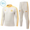 FC Bayern München Trænings Sweatshirt 2026-27 Kvart-Zip Hvid TIL Børn FC Bayern München Trænings Sweatshirt 2026-27 Kvart-Zip Hvid TIL Børn
