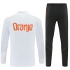 Holland Trænings Sweatshirt 2026-27 Kvart-Zip Hvid