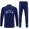 Inter Milan Trænings Sweatshirt 2026-27 Kvart-Zip Blå