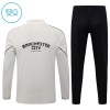 Manchester City Trænings Sweatshirt 2026-27 Kvart-Zip Grå TIL Børn