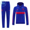 Manchester United Hoodie Trænings Sweatshirt 2026-27 Blå TIL Børn Manchester United Hoodie Trænings Sweatshirt 2026-27 Blå TIL Børn