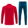 Portugal Trænings Sweatshirt 2026-27 Kvart-Zip Rød