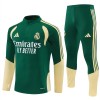 Real Madrid Trænings Sweatshirt 2026-27 Kvart-Zip Grøn Real Madrid Trænings Sweatshirt 2026-27 Kvart-Zip Grøn