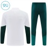 Real Madrid Trænings Sweatshirt 2026-27 Kvart-Zip Hvid TIL Børn