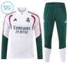 Real Madrid Trænings Sweatshirt 2026-27 Kvart-Zip Hvid TIL Børn Real Madrid Trænings Sweatshirt 2026-27 Kvart-Zip Hvid TIL Børn