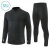 Real Madrid Trænings Sweatshirt 2026-27 Kvart-Zip Sort TIL Børn Real Madrid Trænings Sweatshirt 2026-27 Kvart-Zip Sort TIL Børn