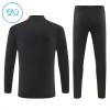 Real Madrid Trænings Sweatshirt 2026-27 Kvart-Zip Sort TIL Børn
