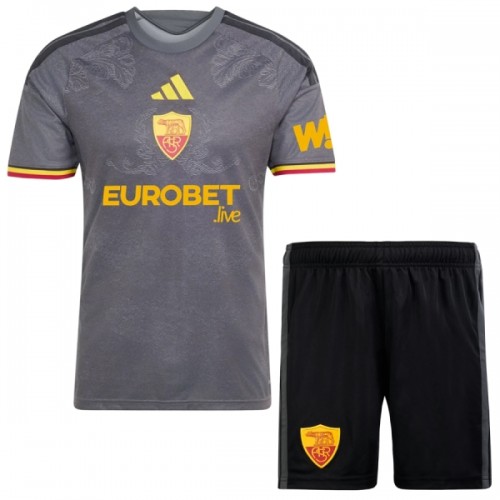 Fodboldsæt AS Roma Tredjetrøje 2026-27 TIL Børn Fodboldsæt AS Roma Tredjetrøje 2026-27 TIL Børn