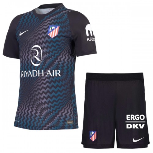 Fodboldsæt Atlético Madrid Målmandstrøje 2026-27 Sort TIL Børn Fodboldsæt Atlético Madrid Målmandstrøje 2026-27 Sort TIL Børn