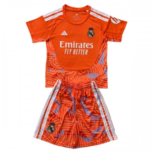 Fodboldsæt Real Madrid Målmandstrøje 2026-27 Orange TIL Børn Fodboldsæt Real Madrid Målmandstrøje 2026-27 Orange TIL Børn