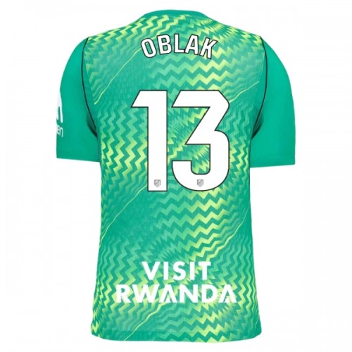 Fodboldtøj Atlético Madrid Oblak 13 Målmandstrøje 2026-27 Grøn Fodboldtøj Atlético Madrid Oblak 13 Målmandstrøje 2026-27 Grøn