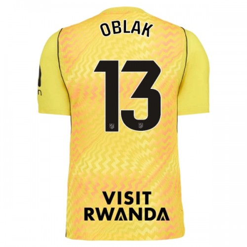 Fodboldtøj Atlético Madrid Oblak 13 Målmandstrøje 2026-27 Gul Fodboldtøj Atlético Madrid Oblak 13 Målmandstrøje 2026-27 Gul