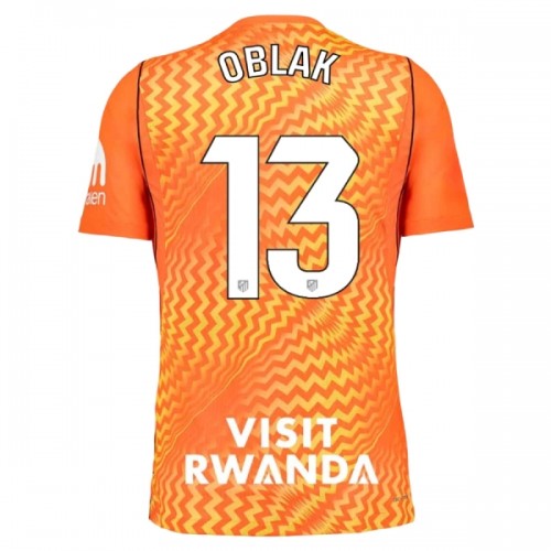 Fodboldtøj Atlético Madrid Oblak 13 Målmandstrøje 2026-27 Orange Fodboldtøj Atlético Madrid Oblak 13 Målmandstrøje 2026-27 Orange