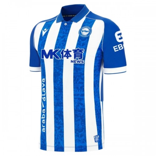 Fodboldtøj Deportivo Alaves Hjemmebanetrøje 2026-27 Fodboldtøj Deportivo Alaves Hjemmebanetrøje 2026-27