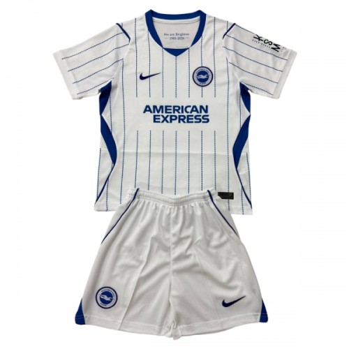 Fodboldsæt Brighton Hove Albion Udebanetrøje 2026-27 TIL Børn Fodboldsæt Brighton Hove Albion Udebanetrøje 2026-27 TIL Børn