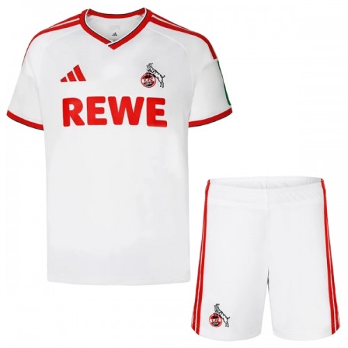 Fodboldsæt FC Köln Hjemmebanetrøje 2026-27 TIL Børn Fodboldsæt FC Köln Hjemmebanetrøje 2026-27 TIL Børn