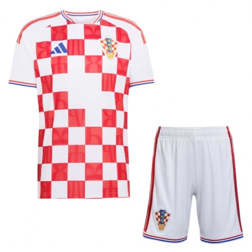 Fodboldsæt Kroatien Hjemmebanetrøje 2026-27 TIL Børn Fodboldsæt Kroatien Hjemmebanetrøje 2026-27 TIL Børn