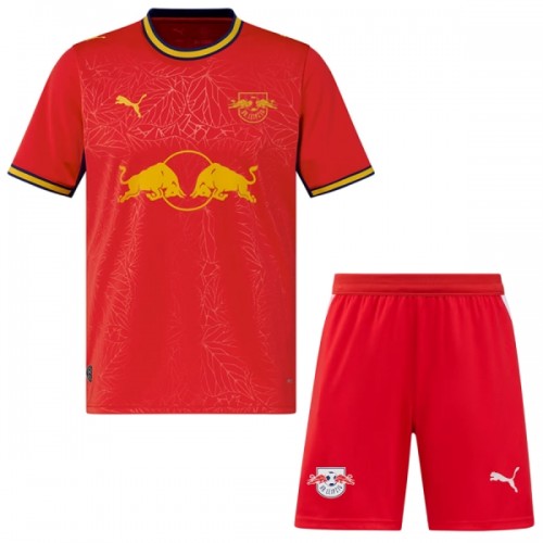 Fodboldsæt RB Leipzig Udebanetrøje 2026-27 TIL Børn Fodboldsæt RB Leipzig Udebanetrøje 2026-27 TIL Børn