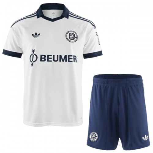 Fodboldsæt Schalke 04 Udebanetrøje 2026-27 TIL Børn Fodboldsæt Schalke 04 Udebanetrøje 2026-27 TIL Børn