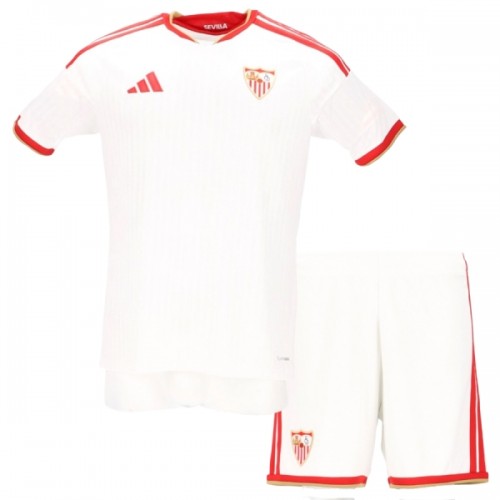 Fodboldsæt Sevilla FC Hjemmebanetrøje 2026-27 TIL Børn Fodboldsæt Sevilla FC Hjemmebanetrøje 2026-27 TIL Børn