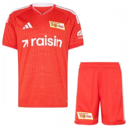 Fodboldsæt Union Berlin Hjemmebanetrøje 2026-27 TIL Børn Fodboldsæt Union Berlin Hjemmebanetrøje 2026-27 TIL Børn