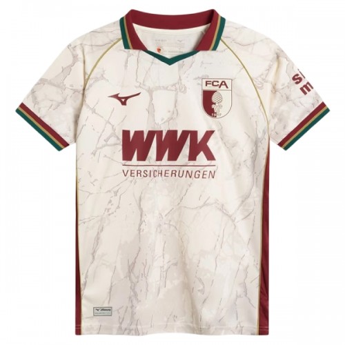 Fodboldtøj FC Augsburg Hjemmebanetrøje 2026-27 Fodboldtøj FC Augsburg Hjemmebanetrøje 2026-27