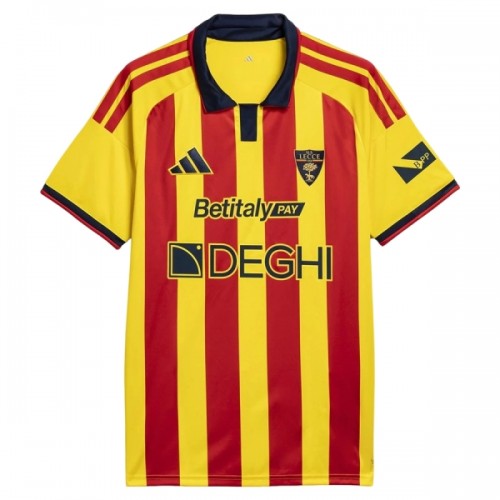 Fodboldtøj Lecce Hjemmebanetrøje 2026-27 Fodboldtøj Lecce Hjemmebanetrøje 2026-27