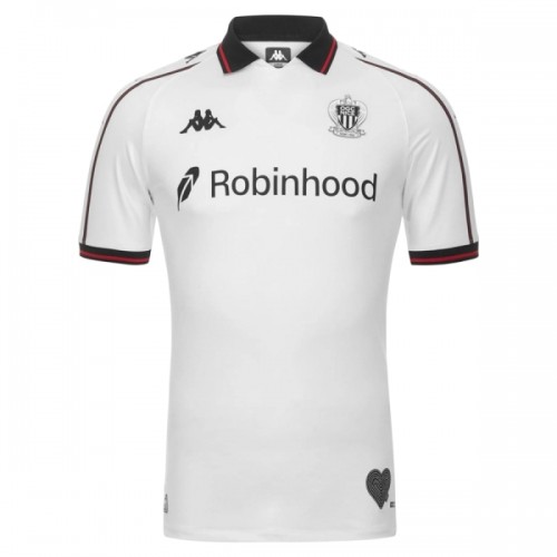Fodboldtøj OGC Nice Udebanetrøje 2026-27 Fodboldtøj OGC Nice Udebanetrøje 2026-27