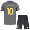 Fodboldsæt Inter Milan Lautaro 10 Tredjetrøje 2026-27 TIL Børn Fodboldsæt Inter Milan Lautaro 10 Tredjetrøje 2026-27 TIL Børn