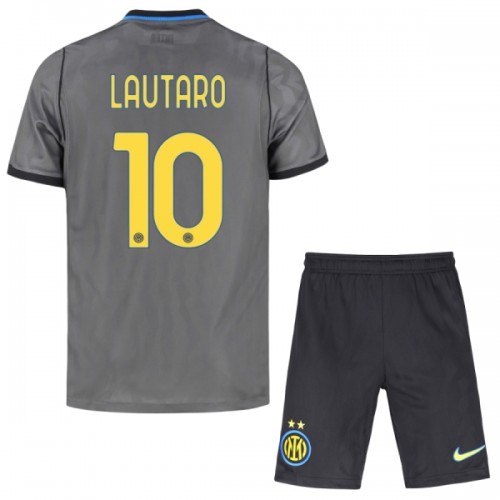 Fodboldsæt Inter Milan Lautaro 10 Tredjetrøje 2026-27 TIL Børn Fodboldsæt Inter Milan Lautaro 10 Tredjetrøje 2026-27 TIL Børn