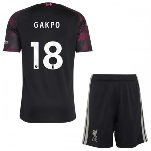 Fodboldsæt Liverpool Gakpo 18 Tredjetrøje 2026-27 TIL Børn Fodboldsæt Liverpool Gakpo 18 Tredjetrøje 2026-27 TIL Børn