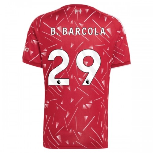 Fodboldtøj Liverpool B. Barcola 29 Hjemmebanetrøje 2026-27 Fodboldtøj Liverpool B. Barcola 29 Hjemmebanetrøje 2026-27