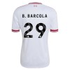 Fodboldtøj Liverpool B. Barcola 29 Udebanetrøje 2026-27 Fodboldtøj Liverpool B. Barcola 29 Udebanetrøje 2026-27