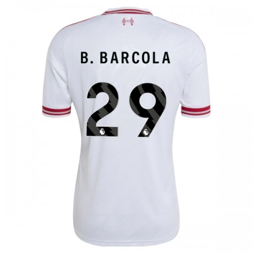 Fodboldtøj Liverpool B. Barcola 29 Udebanetrøje 2026-27 Fodboldtøj Liverpool B. Barcola 29 Udebanetrøje 2026-27