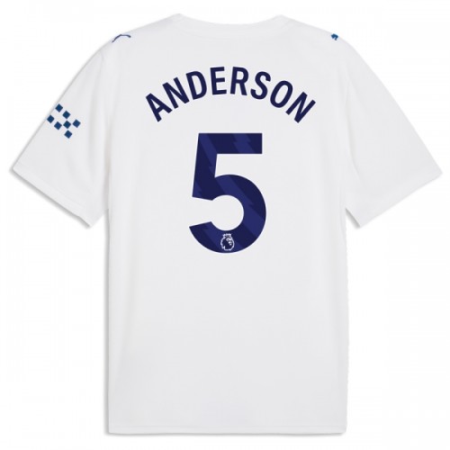 Fodboldtøj Manchester City Anderson 5 Tredjetrøje 2026-27 Fodboldtøj Manchester City Anderson 5 Tredjetrøje 2026-27
